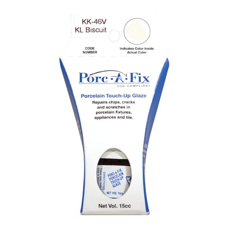 Porc-A-Fix Porc-A-Fix Porcelain Kohler Biscuit Touch-Up Glaze 15 cc KK-46V